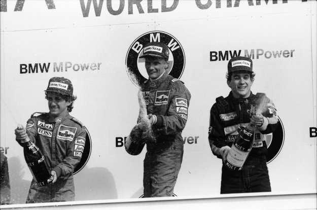 Afscheid Niki Lauda met laatste optreden op circuit Zandvoort, 26 augustus 1985