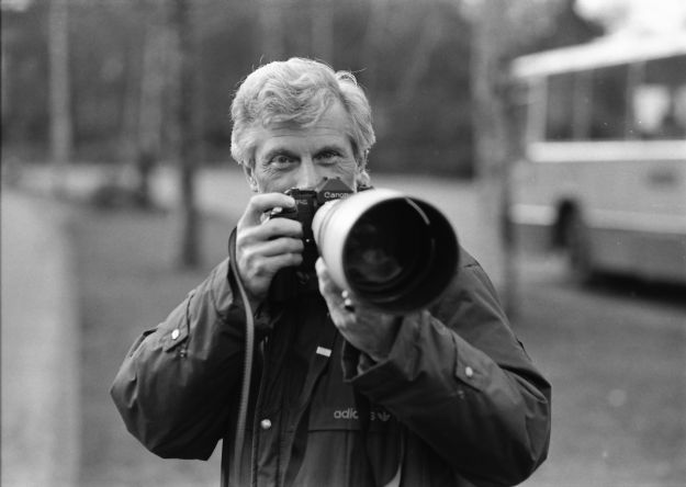 Fotograaf Poppe de Bier in 1986